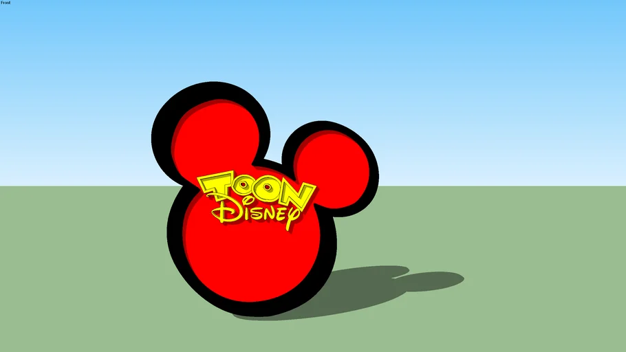 Toon Disney logo (edited) | 3D Warehouse