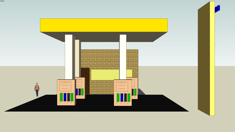 fuel station