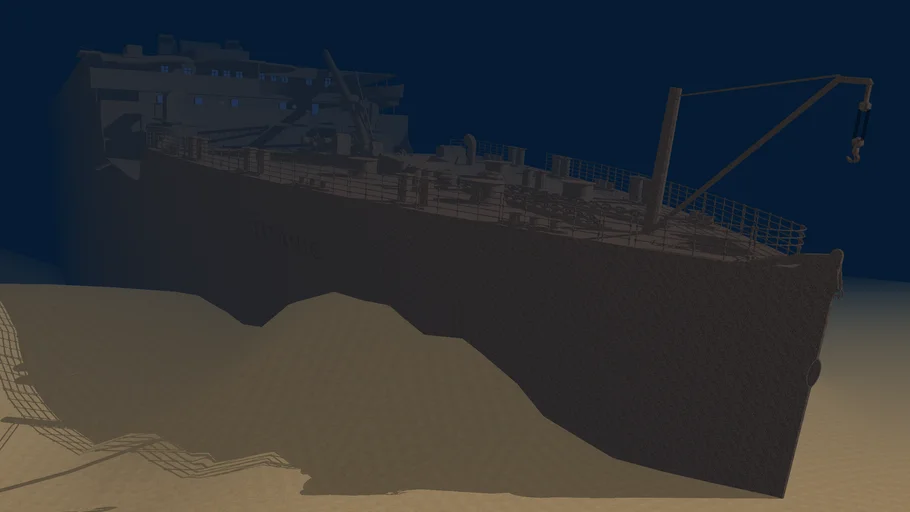Titanic Wreck | 3D Warehouse