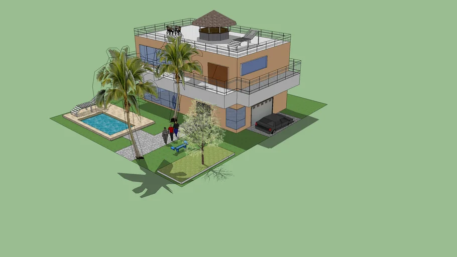 Casa de Veraneio | 3D Warehouse