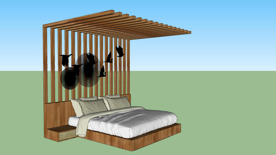 bed cot 3D Warehouse