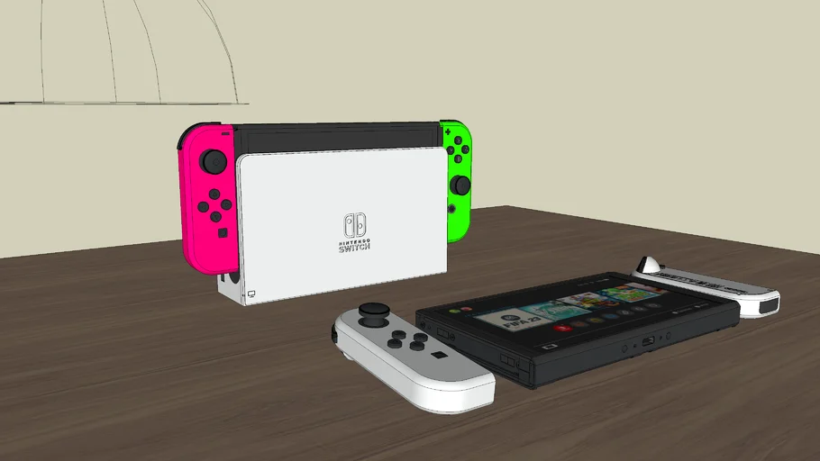 Nintendo Switch Oled Model - - 3D Warehouse