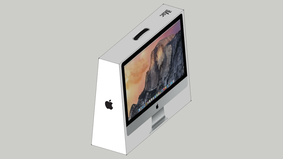 iMac 27” Box 3D Warehouse