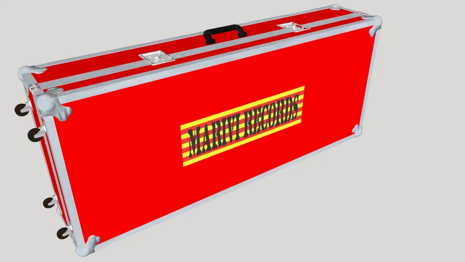 Flight case from MARIVI RECORDS and NAGANT | 3D Warehouse