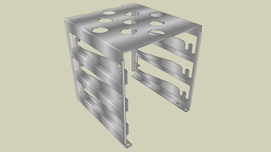 Hard Drive Rack For RocketFish Case 3D Warehouse