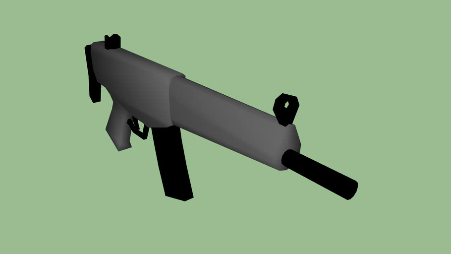 Low Poly Gun 3d Warehouse 4117