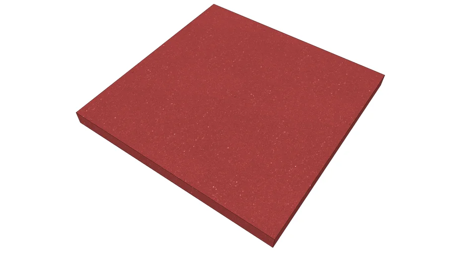 EliAcoustic Regular Panel 60.4 Pure Red | 3D Warehouse