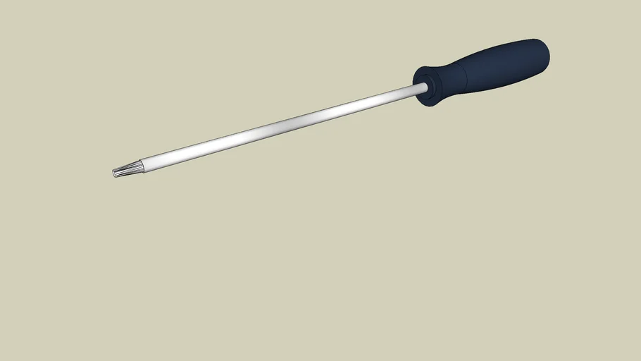 Triplesquare screwdriver 3D Warehouse