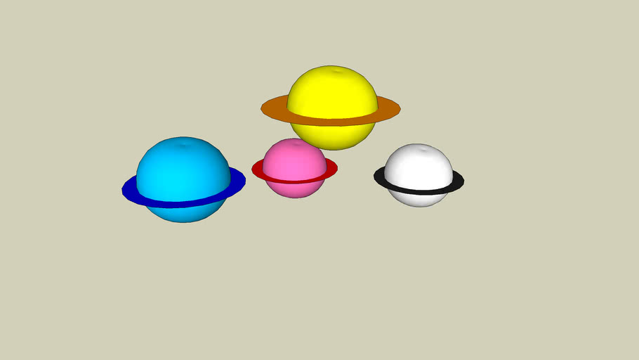 Planets | 3D Warehouse