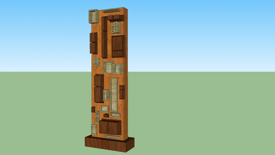 Wood Tower | 3D Warehouse