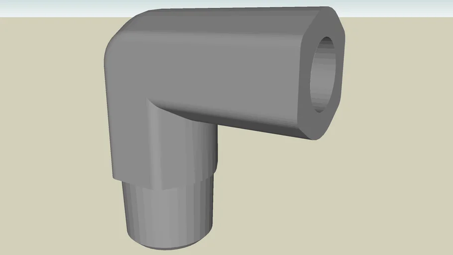 Tube Socket to Male Pipe Elbow