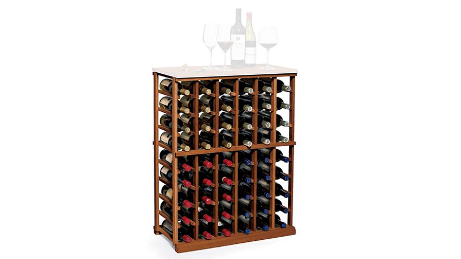 N_FINITY Wine Rack Kit - 6 Column Half Height #618 09 | 3D Warehouse