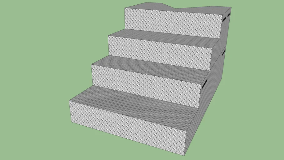 WWE STEEL STEPS 3D Warehouse