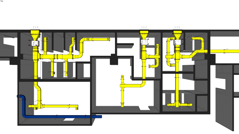 Exhaust Air Duct D01Toilet 2 3D Warehouse