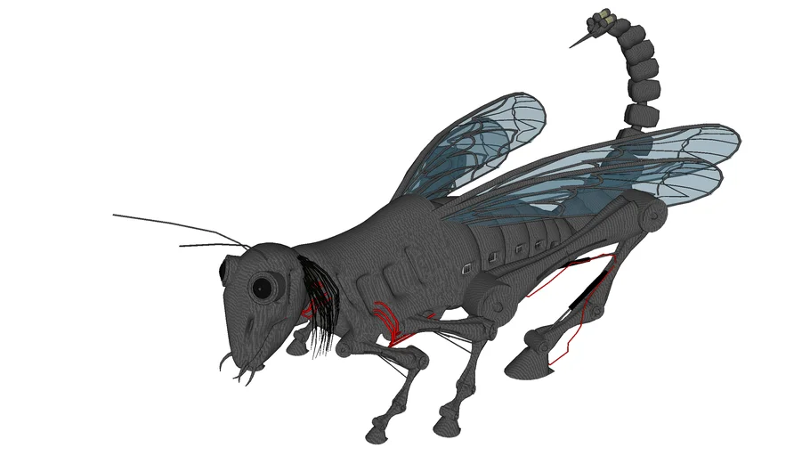 Apocaliptic locust drone
