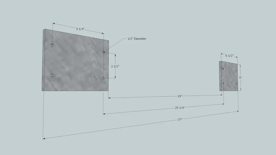 Jeep Front Bumper Mounting Dimensions 3D Warehouse