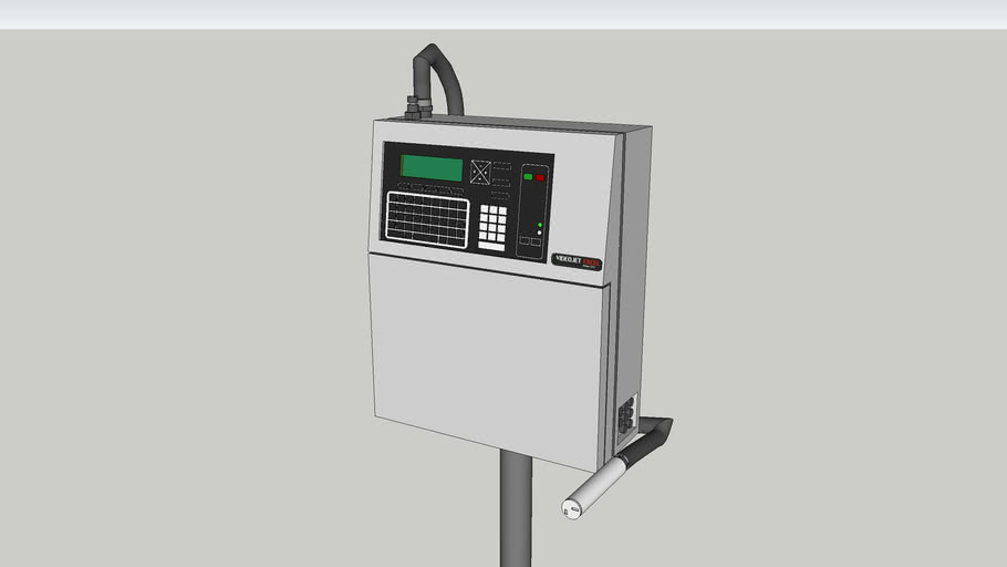 VideoJet Excel 170i Small Character Ink Jet Printer CIJ 3D Warehouse