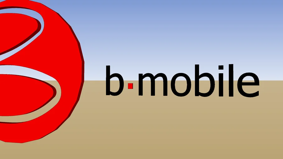 Bmobile Logo | 3D Warehouse