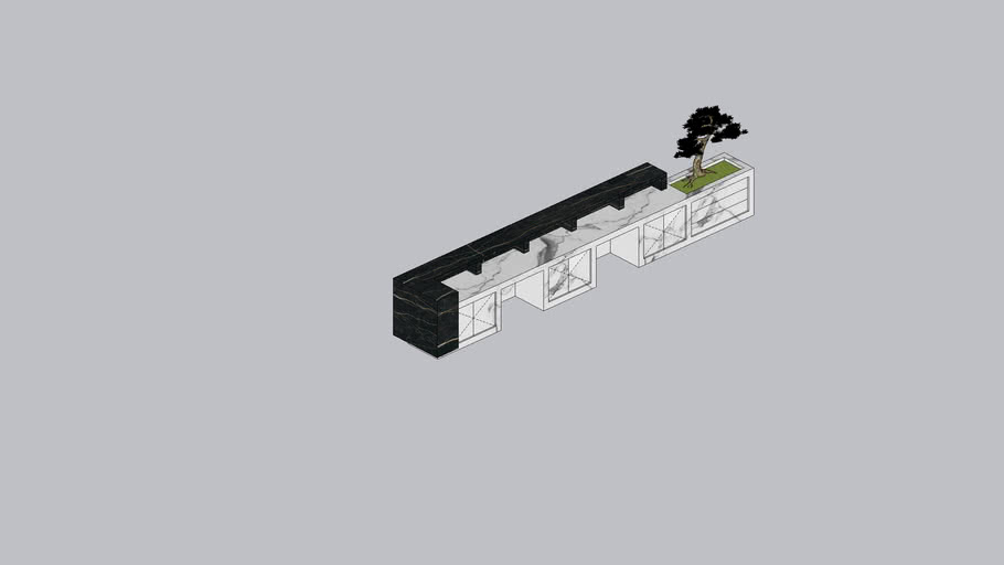 Lobby Counter | 3D Warehouse