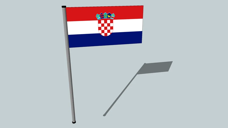 Croatian Flag | 3D Warehouse