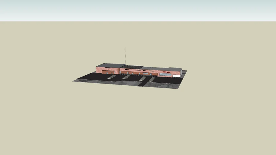 Louisburg Shopping Center 3D Warehouse