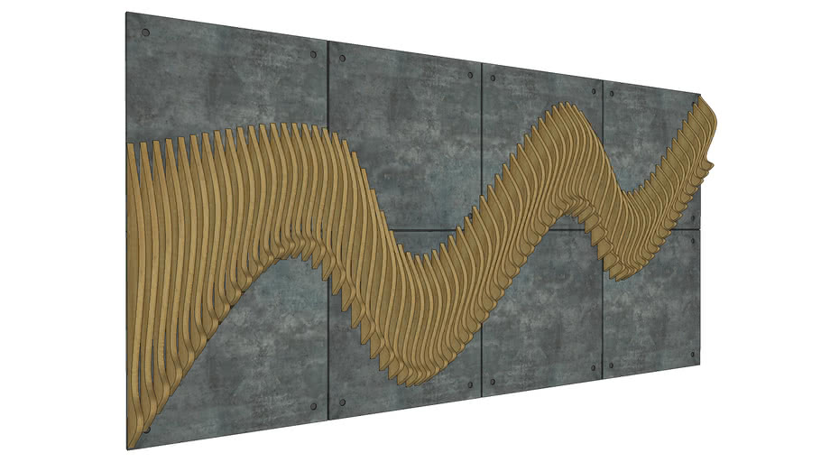 Parametric Wall -030 | 3D Warehouse