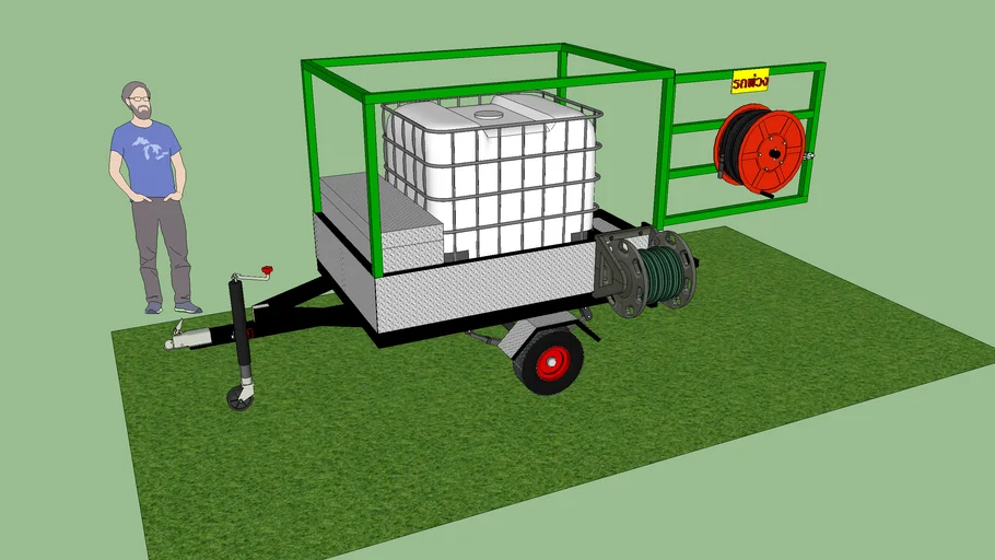 Water tank trailer 01