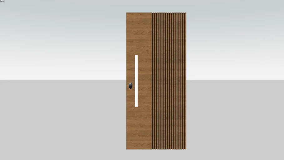 Modern Single Door