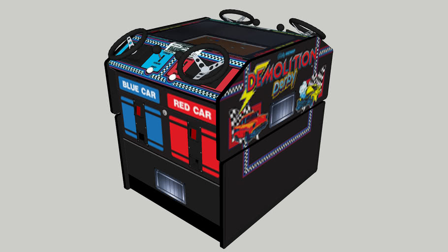 Demolition Derby arcade game 3D Warehouse