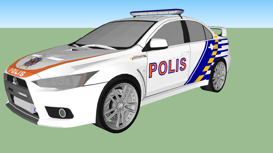 Malaysian Police Car With New Velg | 3D Warehouse