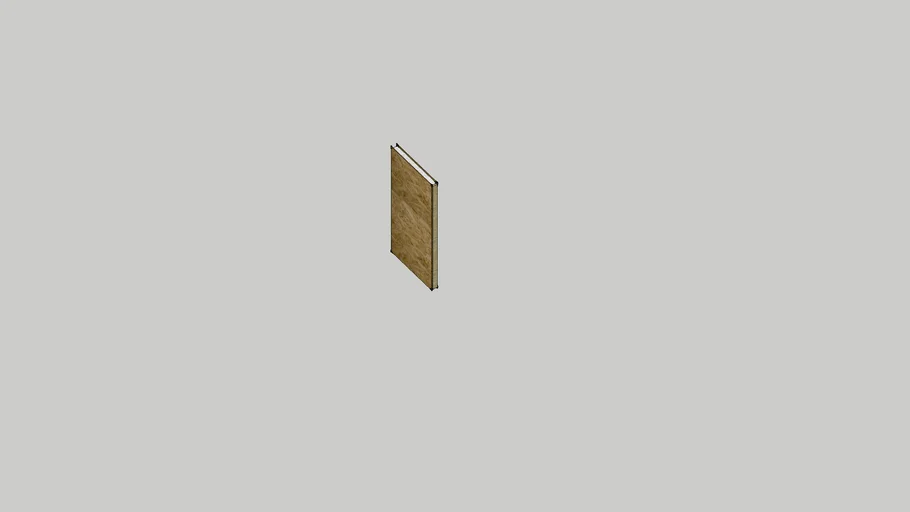 Placas estruturais em OSB e EPS (SIP) | 3D Warehouse