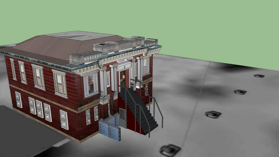 Beardstown City Hall 105 W 3rd Street 3D Warehouse