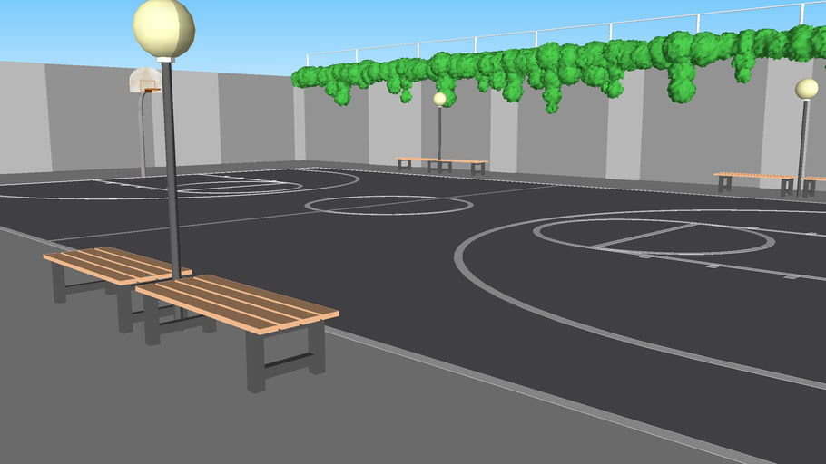 BASKETBALL COURT 3D Warehouse