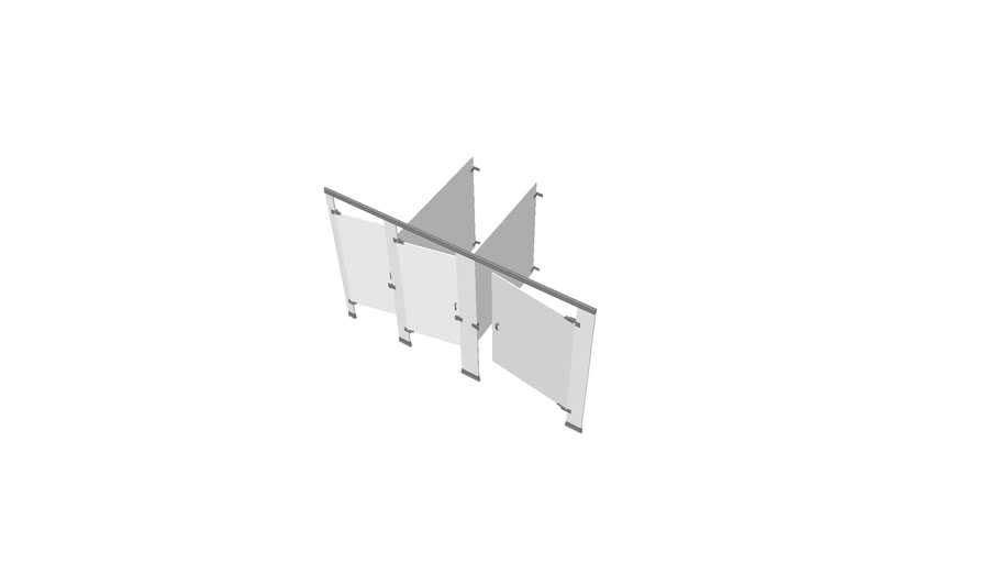 Restroom Partition | 3D Warehouse
