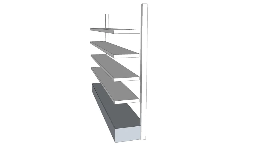 storage rack | 3D Warehouse