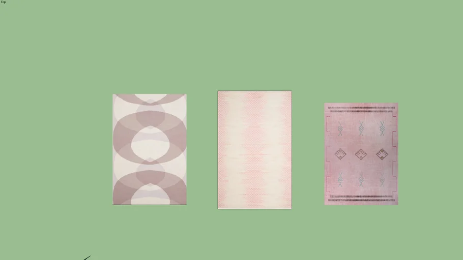 pink rugs | 3D Warehouse