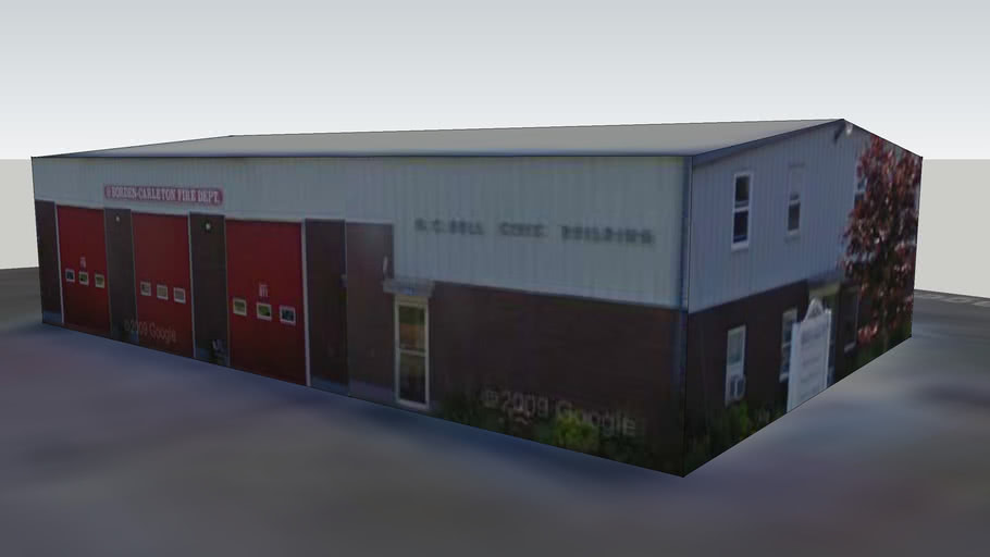 BordenCarleton Fire Department, PEI 3D Warehouse