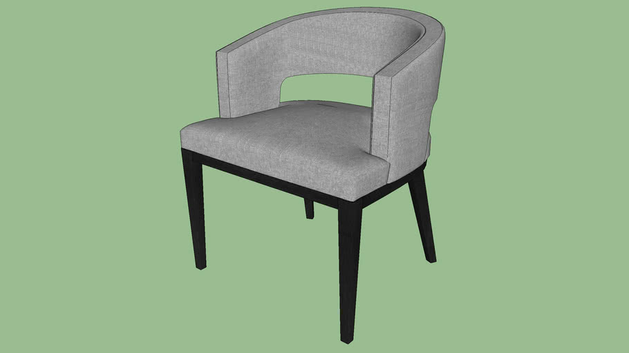 HOLLY HUNT - minerva chair | 3D Warehouse