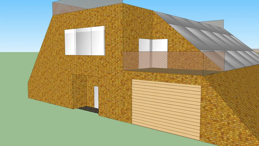 straw house 3D Warehouse