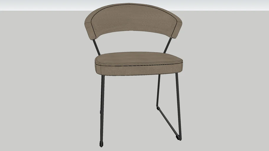 Calligaris chair NEW YORK 3D Warehouse