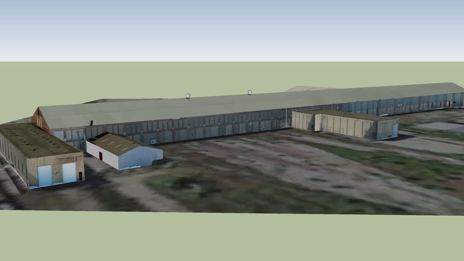 Oelwein, Iowa, Railroad Shops 3D Warehouse