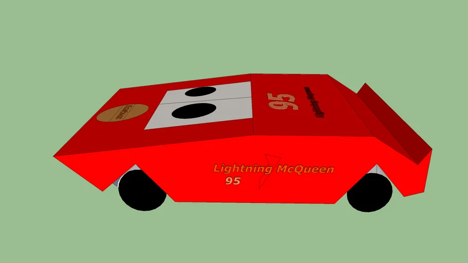 Lightning McQueen | 3D Warehouse