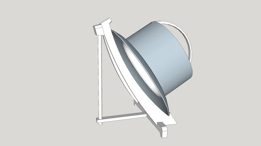 Halogen oven lid stand 3D Warehouse
