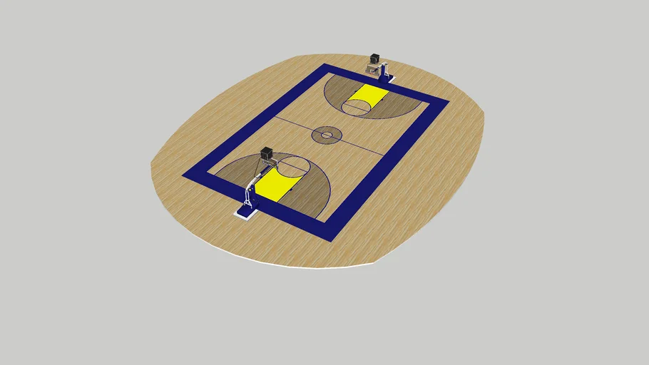Basketball Court 3D Warehouse