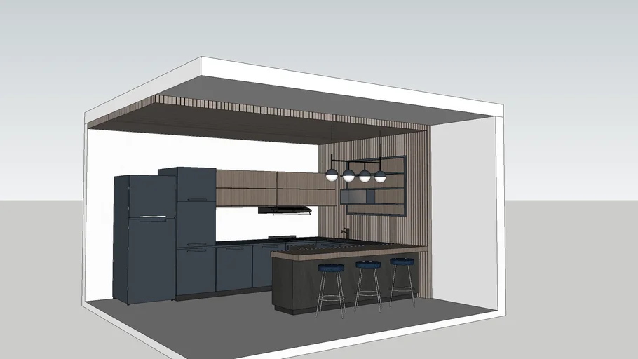 Contemporary kitchen | 3D Warehouse