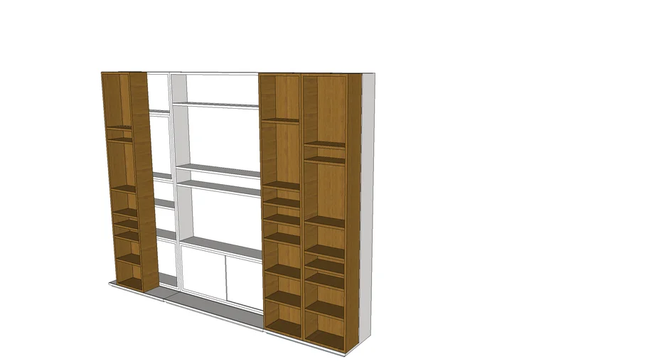 Gliss Bookcase System - The Drawing Room ATL