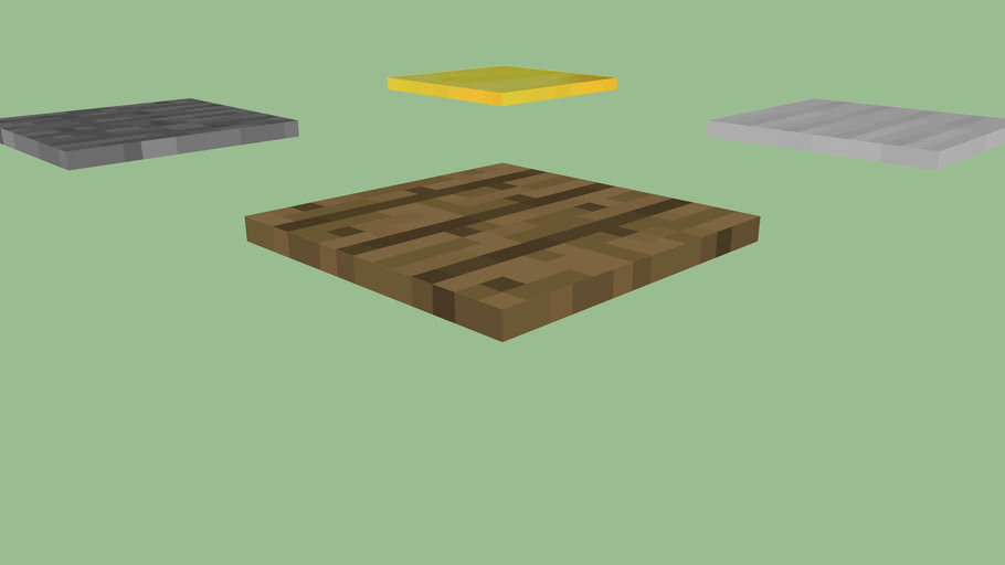 Minecraft Pressure Plates by Zapperier 3D Warehouse