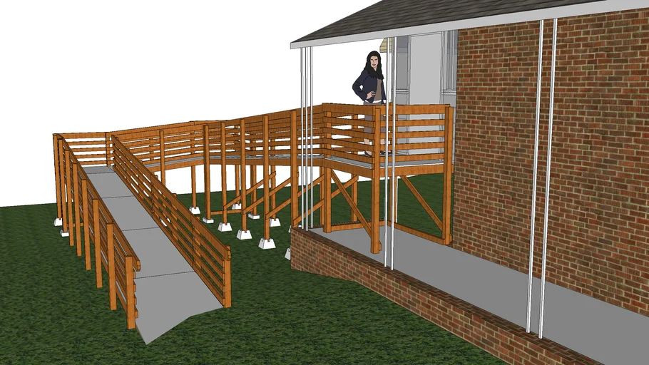 Wheelchair Ramp Henry 06-15-13 | 3D Warehouse