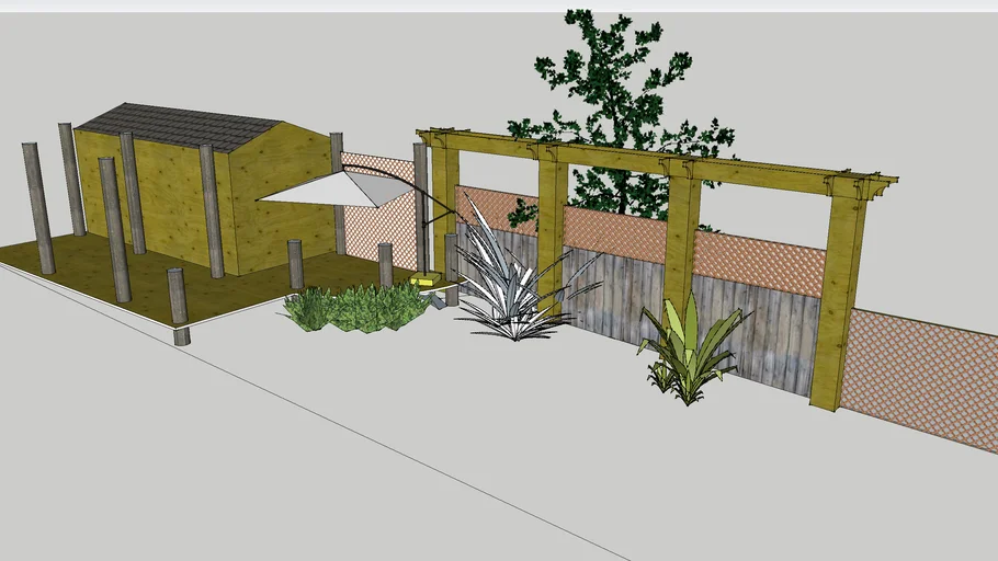 Decking And Trellis 3d Warehouse