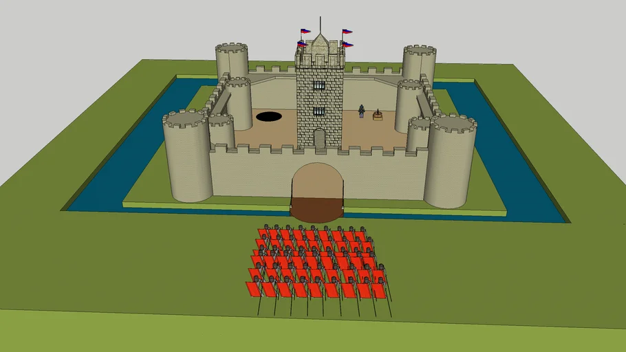 château fort - - 3D Warehouse